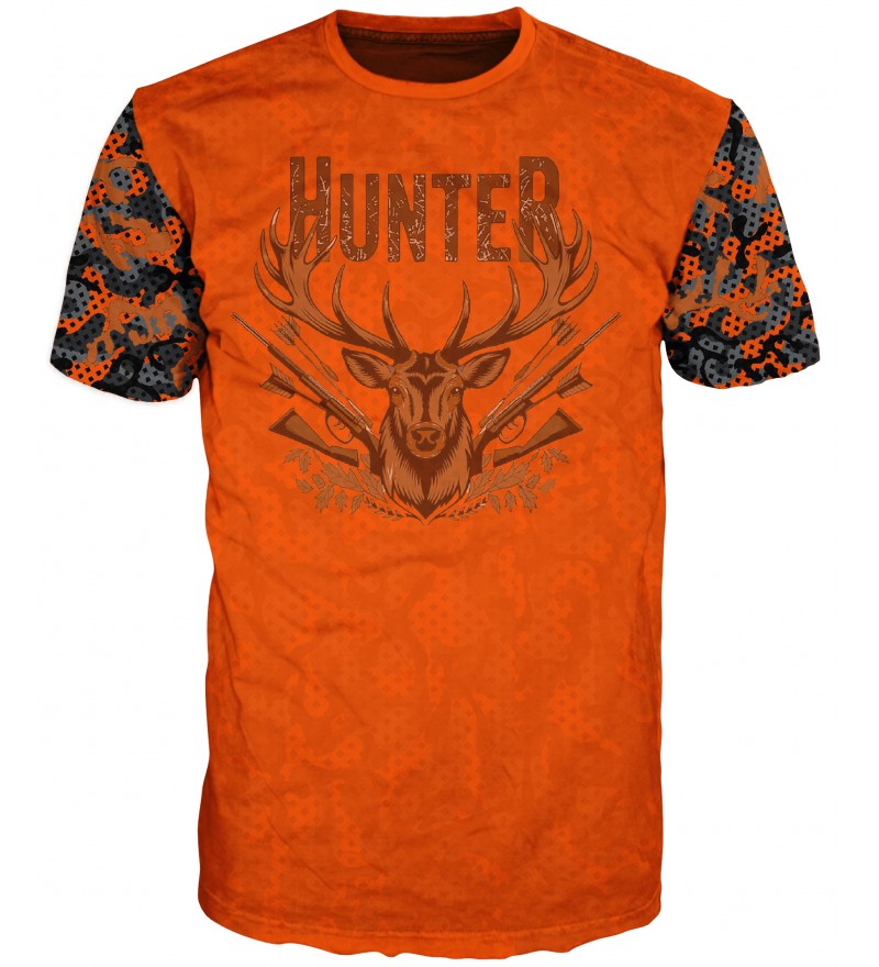 Teниска Orange Hunting #6909